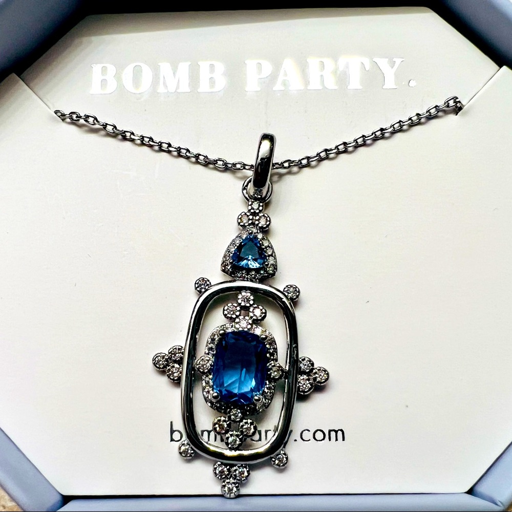 Bomb Party- 🪞Mirror, Mirror🪞necklace